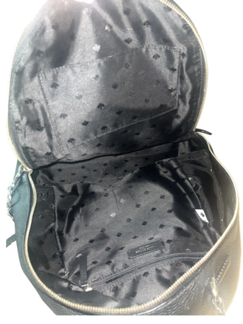 Kate Spade New York Jackson Large Pebbled Leather Backpack Black